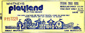 Playland Ticket
